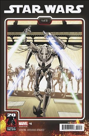 Star Wars (2025) issue 4-B Chris Sprouse Revenge of the Sith 20th Ann. Cover