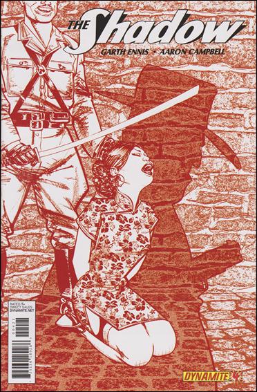 Shadow (2012) issue 4-E Howard Chaykin 1:25 "Bloody Red" Cover