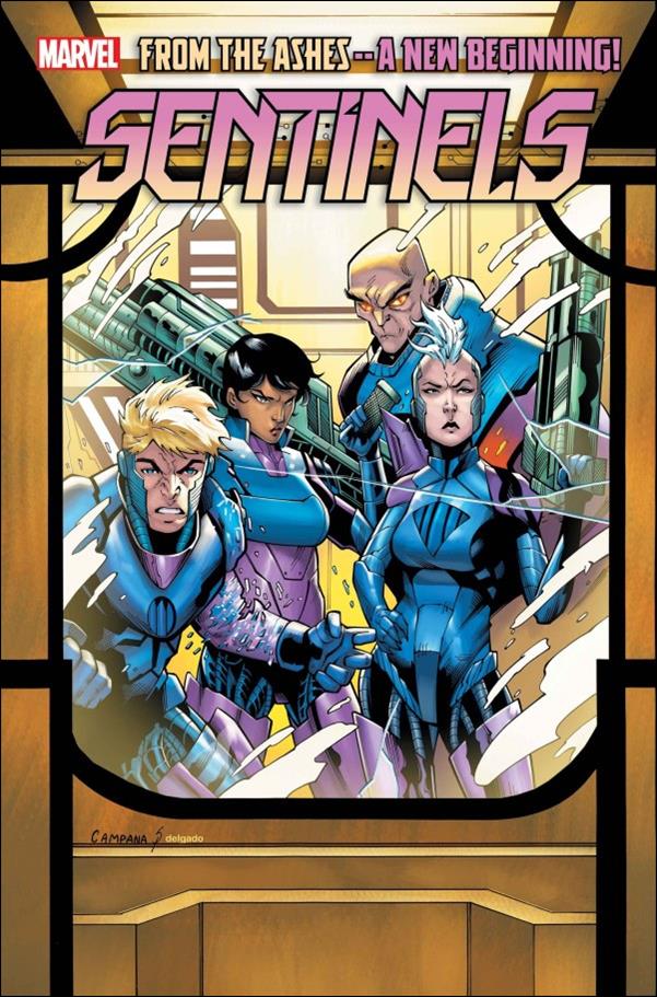 Sentinels (2024) issue 1-B Chris Campana "Window Shades" Cover