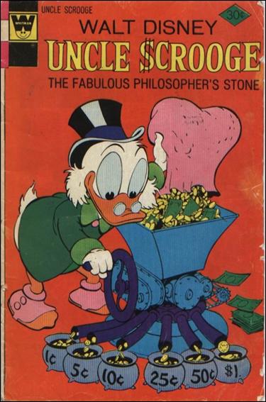 Walt Disney's Uncle Scrooge issue 132-B Whitman Cover