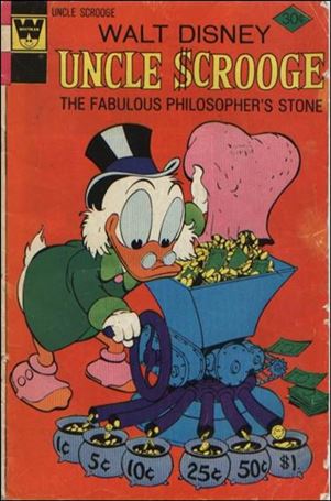 Walt Disney's Uncle Scrooge issue 132-B Whitman Cover