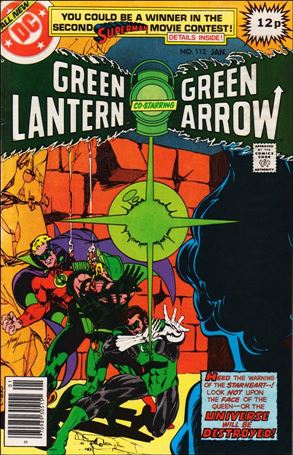 Green Lantern (1960) issue 112-B UK Price Cover