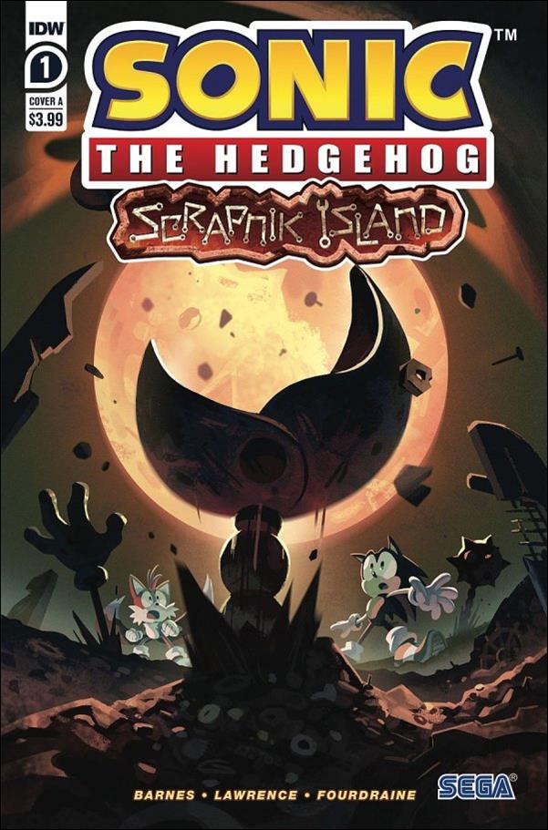 Sonic the Hedgehog: Scrapnik Island issue 1 Nathalie Fourdraine Cover