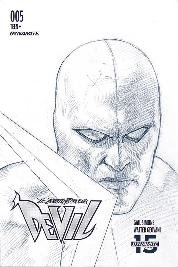 Death-Defying 'Devil (2019) issue 5-D Riccardo Federici 1:10 Sketch Cover