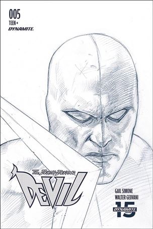 Death-Defying 'Devil (2019) issue 5-D Riccardo Federici 1:10 Sketch Cover