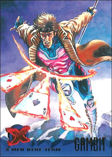 1995 Fleer Ultra X-Men (Base Set) card 96 Gambit