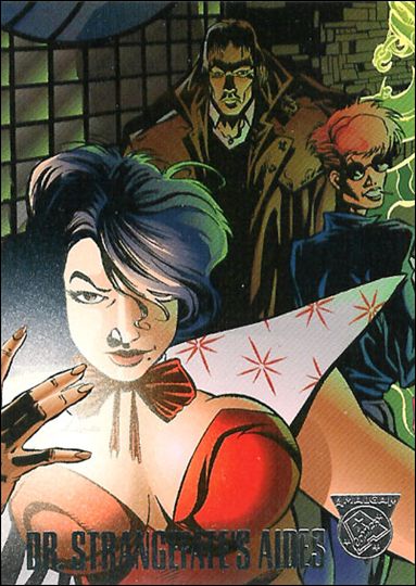 Amalgam Comics (Base Set) card 11 Dr. Strangefate's Aides
