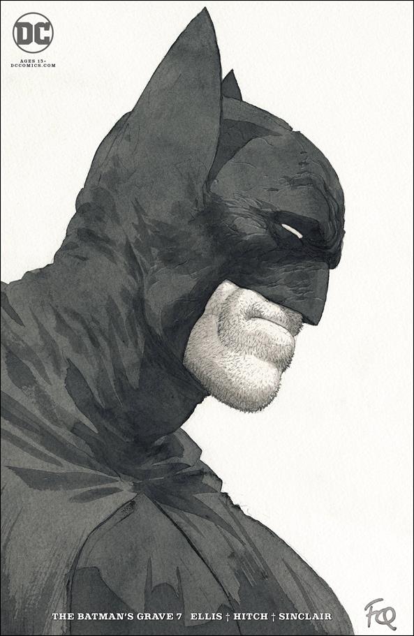 Batman's Grave issue 7-B Frank Quitely Cardstock Cover