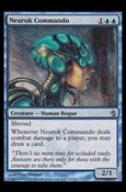 Magic the Gathering: Mirrodin Besieged (Base Set) card 28 Neurok Commando