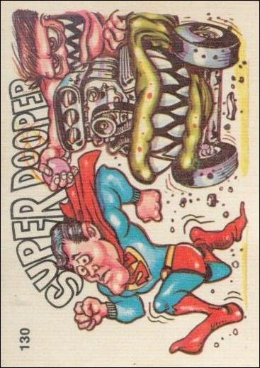 Oddest Odd Rods (Base Set) card 130 Super Dooper (Fan Art on Back)