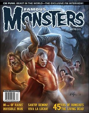 Famous Monsters of Filmland issue 270-B Famous Monsters Newsstand Cover