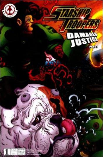 Starship Troopers: Damaged Justice issue 1-B Andy Tong Cover