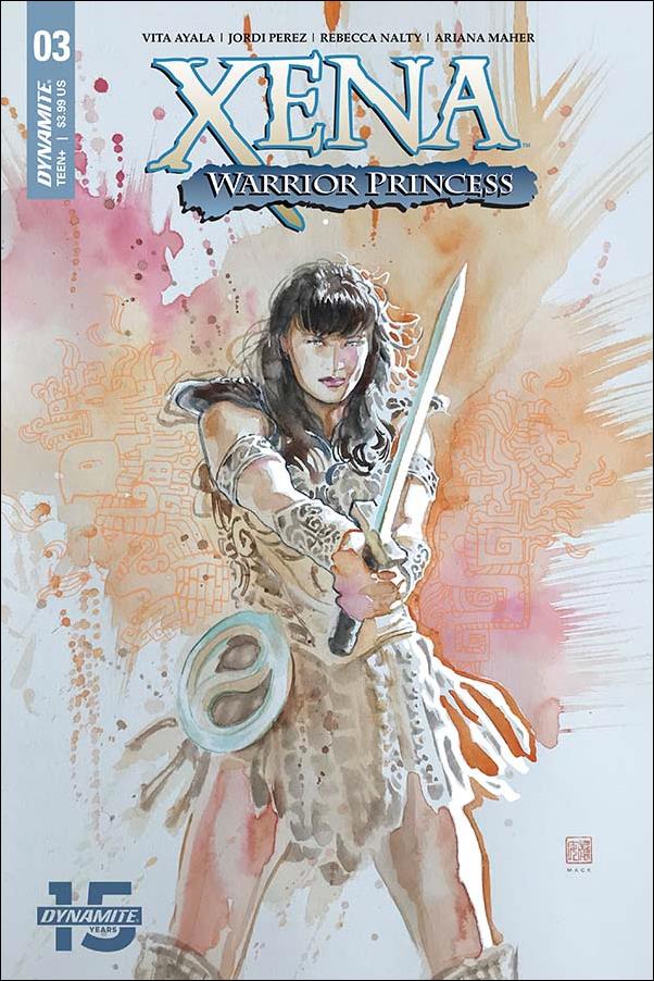 Xena: Warrior Princess (2019) issue 3 David Mack Cover