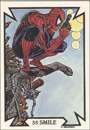 Todd McFarlane Super Heroes: Series 1 (Base Set) card 35 Smile
