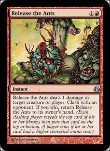 Magic the Gathering: Morningtide (Base Set) card 98 Release the Ants