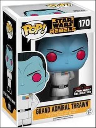 POP! Star Wars figure 170 Grand Admiral Thrawn SW Celebration Exclusive