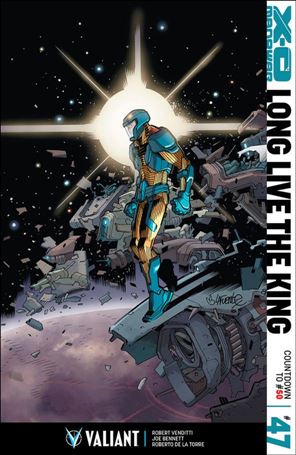 X-O Manowar (2012)  issue 47-K Polybagged David Lafuente 1:20 Cover