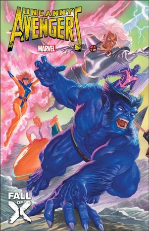 Uncanny Avengers (2023) issue 1-H Alex Ross X-Men Connecting Cover