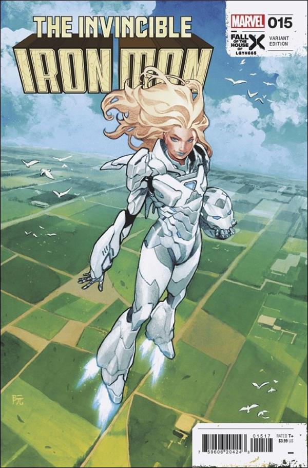 Invincible Iron Man (2022) issue 15-C Dike Ruan 1:25 Cover