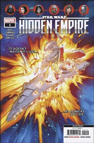 Star Wars: Hidden Empire issue 1-L  Steven Cummings 2nd Ptg Cover