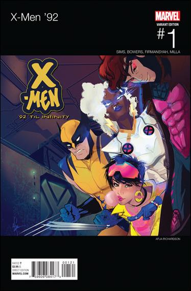 X-Men '92 (2016) issue 1-D Afua Richardson Hip Hop Cover
