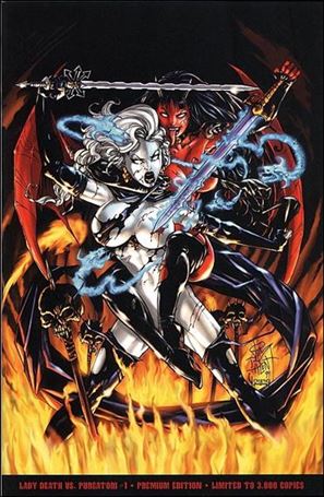 Lady Death vs Purgatori (1999) issue 1-B Premium Edition 1/3000
