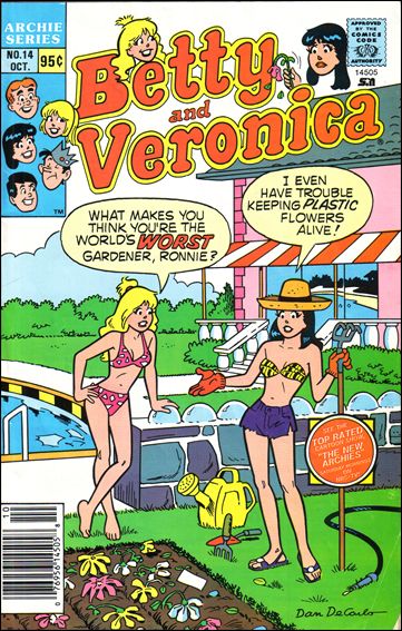 Betty and Veronica (1987) issue 14-B Canadian Price Cover