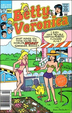 Betty and Veronica (1987) issue 14-B Canadian Price Cover