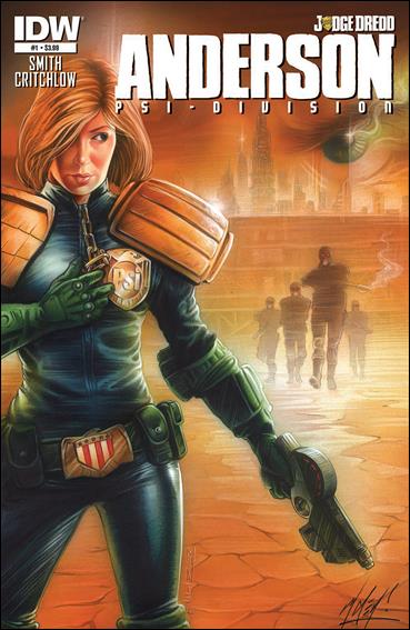 Judge Dredd: Anderson, Psi-Division issue 1 Matt Haley Cover