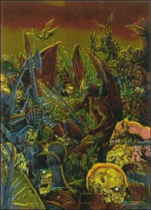 Lady Death All Chromium (Base Set) card 18 Battle for Hell