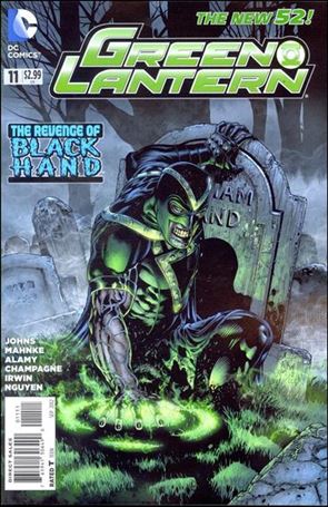 Green Lantern (2011) issue 11 Green Lantern Symbol Cover