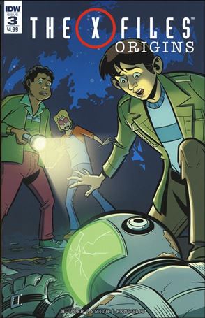 X-Files: Origins issue 3 Chris Fenoglio / Corin Howell Cover