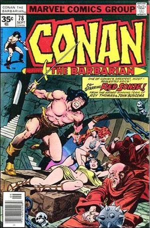 Conan the Barbarian (1970) issue 78-B 35 Cent Price Cover
