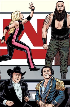 WWE issue 23-C Brent Schoonover Connecting Cover