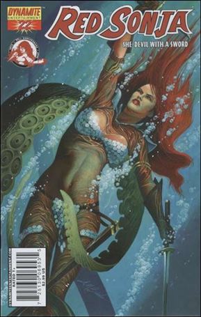 Red Sonja (2005) issue 22-D David Michael Beck Cover