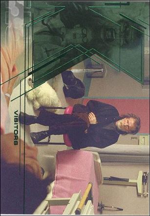 Hulk Film and Comic Cards (Base Set) card 30 Visitors