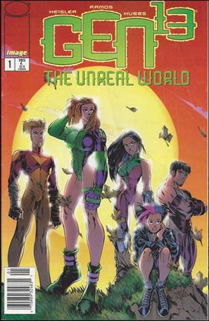 Gen13: The Unreal World issue 1-B Newsstand Edition / Price Variant