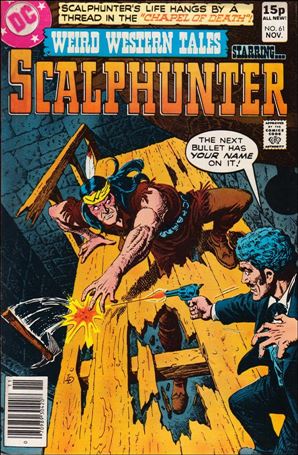 Weird Western Tales (1972) issue 61-B UK Price Cover