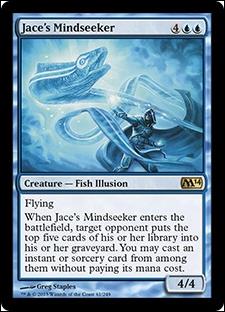 Magic the Gathering: 2014 Core Set (Base Set) card 61 Jace's Mindseeker