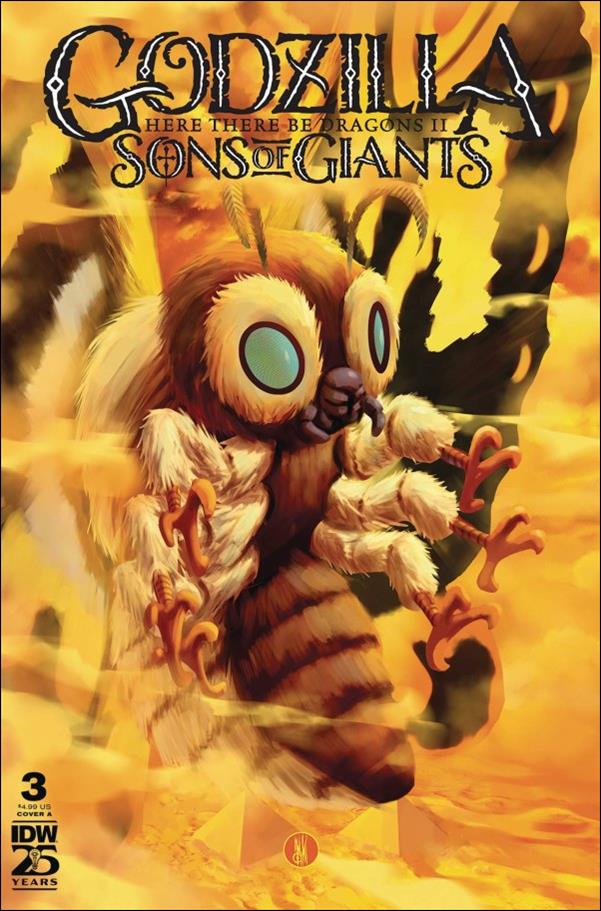 Godzilla: Here There Be Dragons II - Sons of Giants issue 3 Inaki Miranda Cover