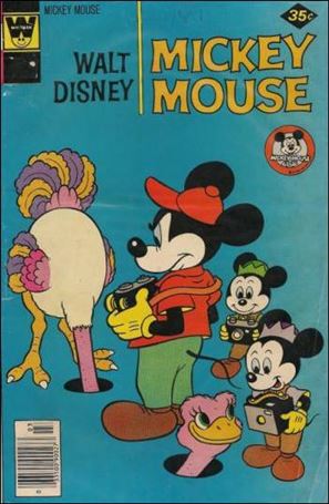 Walt Disney's Mickey Mouse issue 181-B Whitman Cover