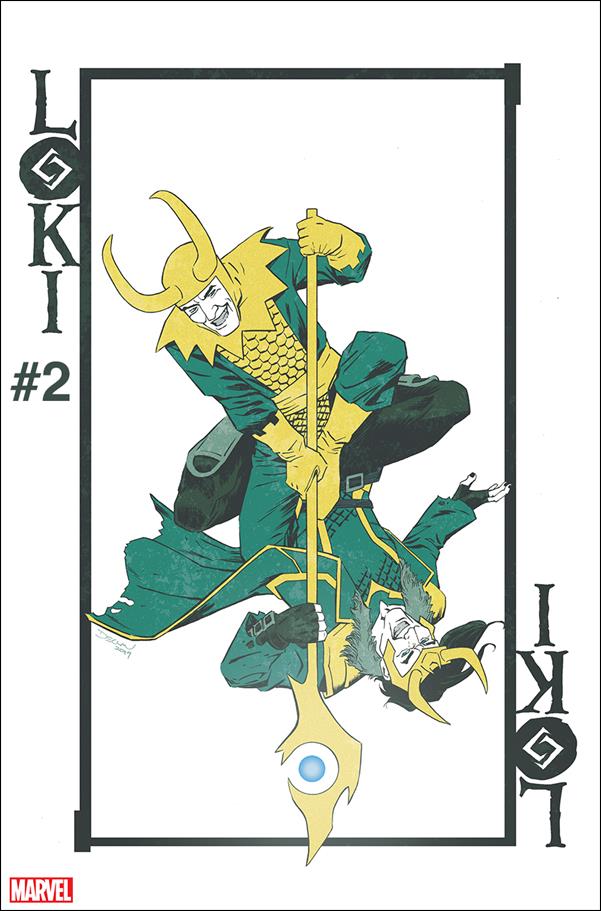 Loki (2019) issue 2-B Declan Shalvey Bring on the Bad Guys Cover