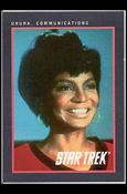Star Trek 25th Anniversary: Series 1 (Base Set) card 105 Uhura. Communications