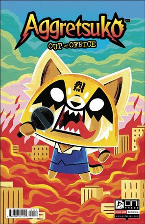 Aggretsuko: Out of Office issue 1-B Andrew Kolb Cover