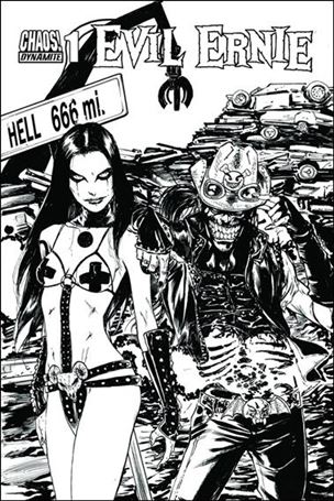 Evil Ernie (2014) issue 1-H Tim Seeley 1:10 Black & White Cover
