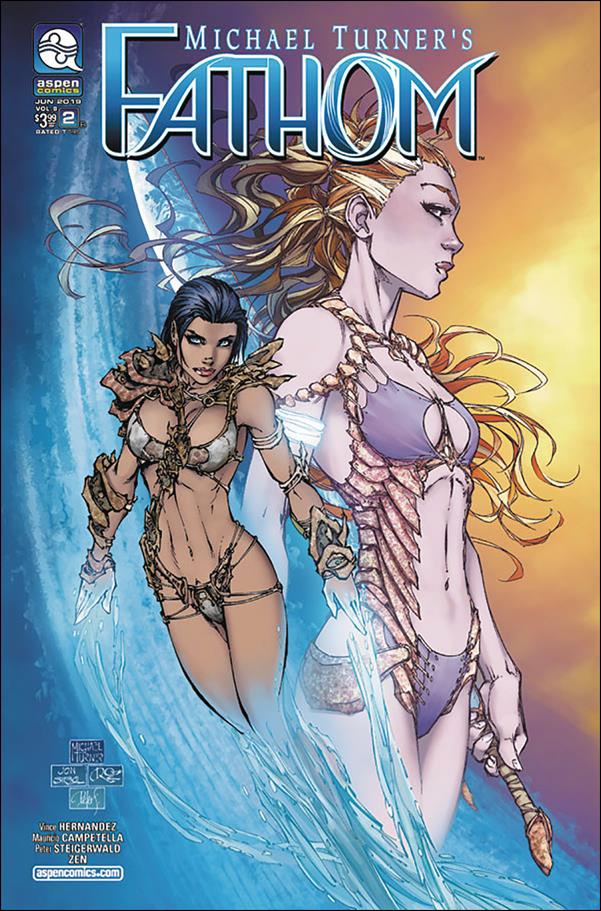 Fathom (2019) issue 2-B Michael Turner Cover