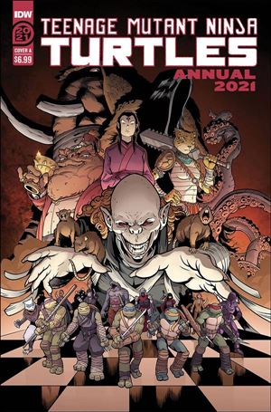 Teenage Mutant Ninja Turtles Annual issue 2021 Casey Maloney Cover