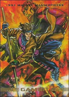 1993 Marvel Masterpieces (Base Set) card 31 Gambit
