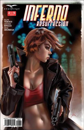 Inferno: Resurrection issue 2-D Cris Delara Cover