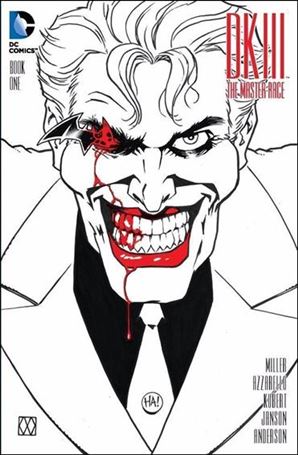 Dark Knight III: The Master Race issue 1-NK Matt Wagner Comic*Pop Black & White Cover